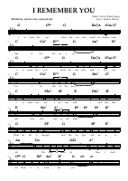 I Remember You - Score.pdf